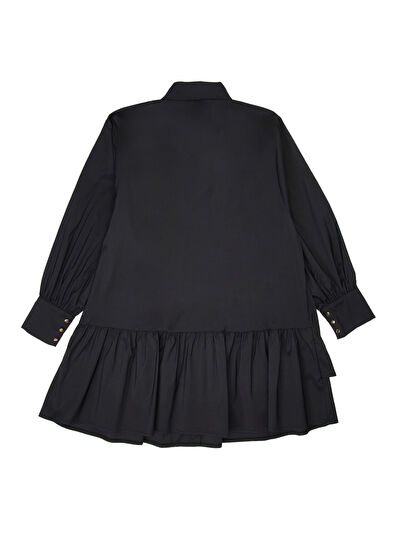 Beymen Club Mini Taffeta Dress With Black Ruffles - 6