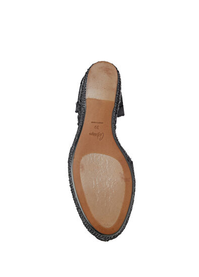 Siyah Kadın Espadril - Görsel 6