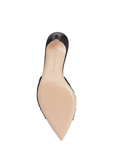 Yvonne Siyah Kadın Terlik - Görsel 6