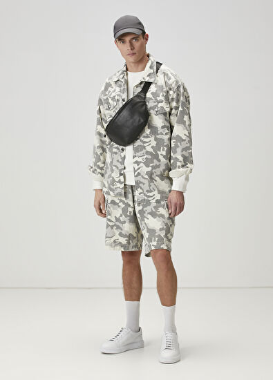 Beymen Club Black Men's Leather Waist Bag - 5