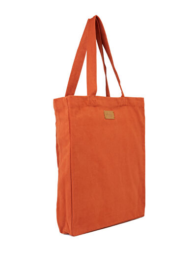 Beymen Club Kiremit Logolu Kadın Bez Çanta - 3