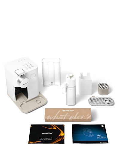 Nespresso Gran Lattissima White Coffee Machine - 10