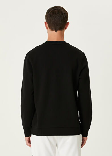 Siyah Şerit Baskılı Sweatshirt Beymen Club Siyah Şerit Baskılı Sweatshirt - 5