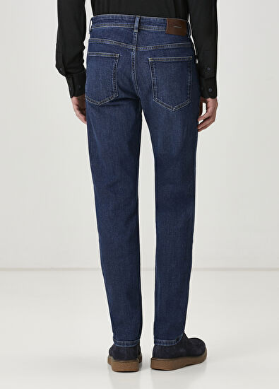 Beymen Club Blue Washed Slim Fit Jean Pants - 3