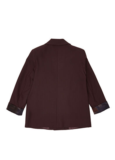 Beymen Club Mürdüm Kruvaze Blazer - 6