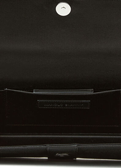 Manolo Blahnik Siyah Kadın El Portföyü - 5