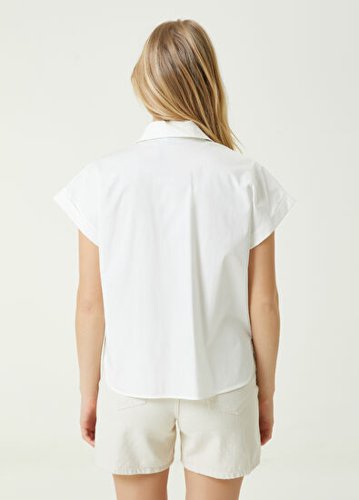 Beymen Club Ekru Taş Detaylı Gömlek - 6