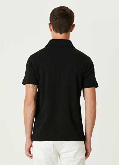 Beymen Club Slim Fit Siyah Polo Yaka Jersey T-shirt - 5