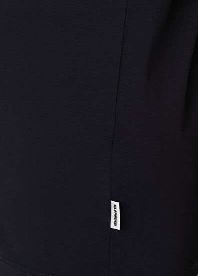 Jil Sander Lacivert T-shirt - 5