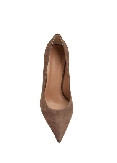 Beymen Club Vizon Deri Stiletto - 4