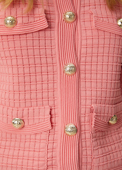 Beymen Club Pembe Triko Ceket - 6