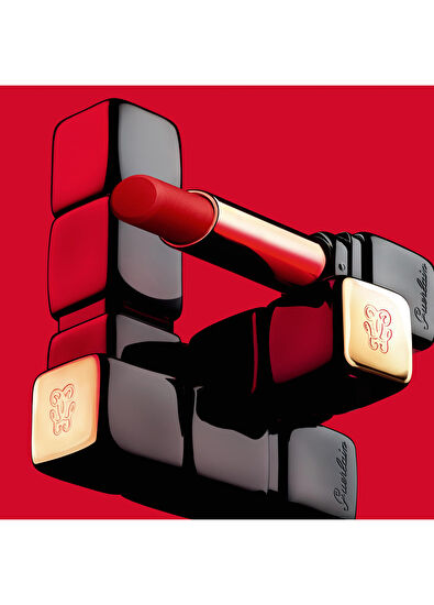 Guerlain KissKiss Tender Matte 999 Eternal Red - 6