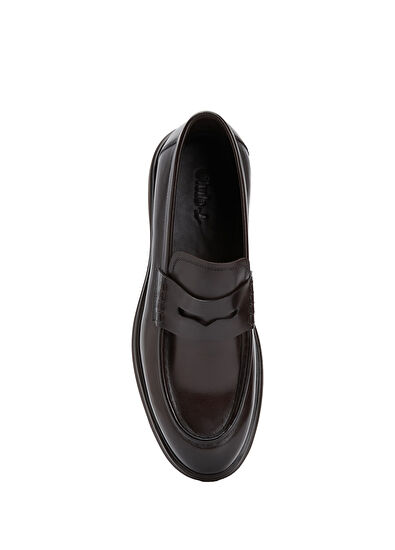 Beymen Club Brown Men's Leather Loafer - 4