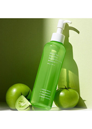 Sungboon Editor Green Tomato Green Tomato Extract Double Action Purifying Facial Cleansing Oil 200 gr - 4