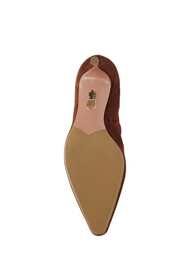 Saint Honore Kahverengi Kadın Süet Bot - Görsel 6