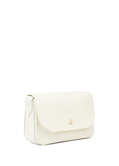 Beymen Club Kırık Beyaz Logolu Kadın Omuz Çantası - 3