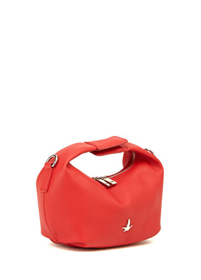 Beymen Club Red Women's Leather Crossbody Bag - 3