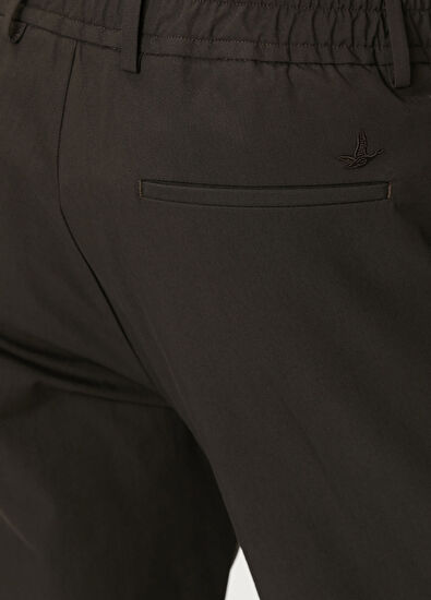 Beymen Club Brown Half-Elastic Waist Trousers - 5