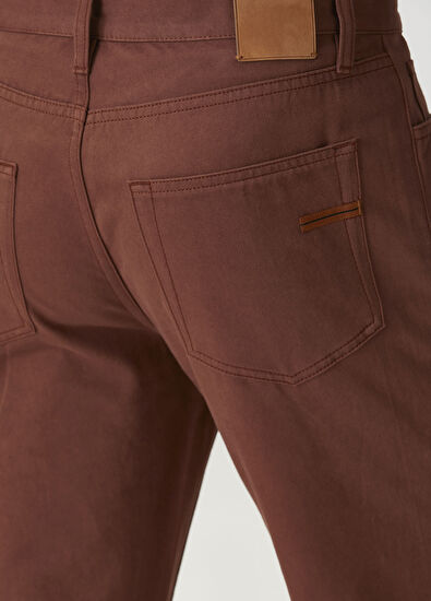 Zegna Kiremit Jean Pantolon - 5