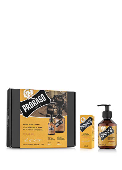 Proraso Duo Sakal Seti Bakım yağı ve Wood And Spice Şampuan - 3