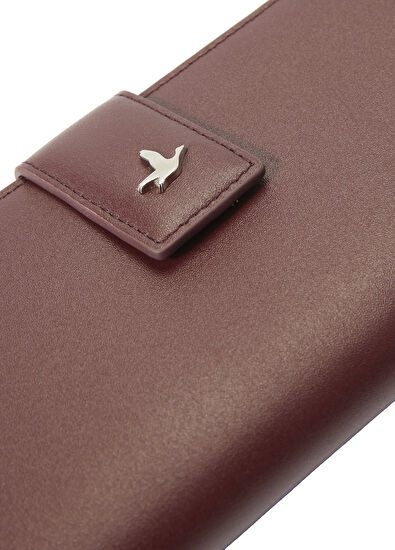 Beymen Club Bordo Kadın Deri Cüzdan - 5