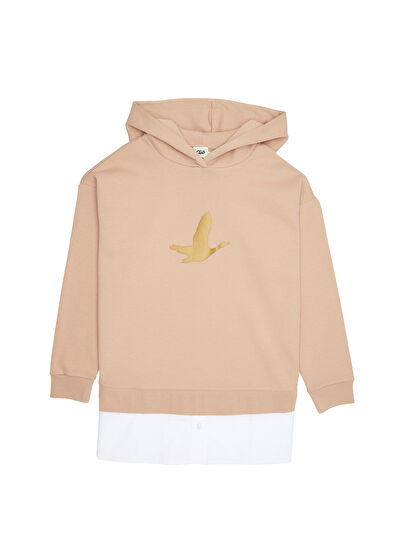 Beymen Club Beige Shirt Detailed Sweatshirt - 7