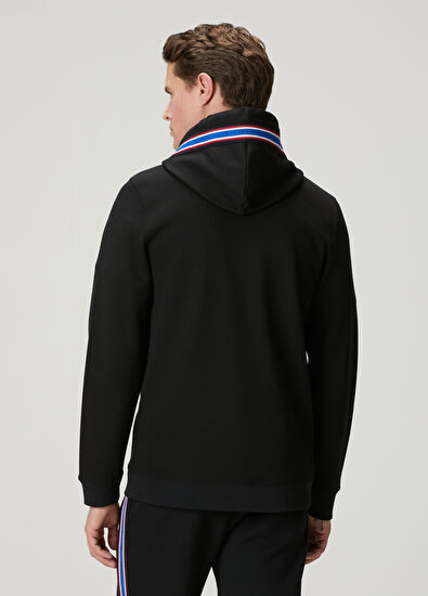Beymen Club Black Hooded Sweatshirt - 5