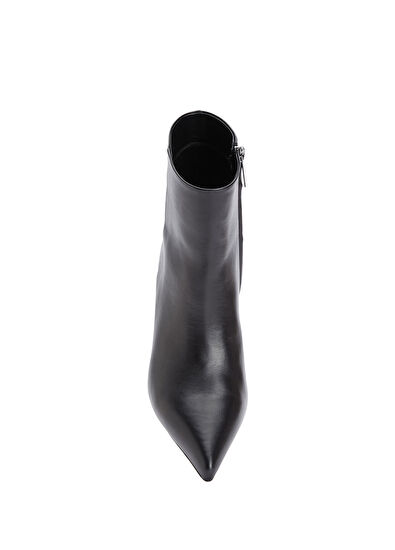 Beymen Club Siyah Kitten Heel Kadın Deri Bot - 4