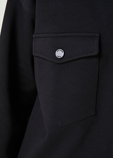 Beymen Club Black Shirt Form Sweatshirt - 5