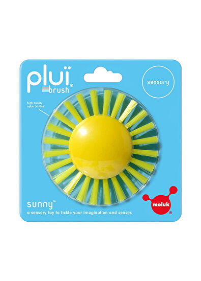 Moluk Plui Brush Sunny Yellow Duyu Oyuncağı - 7