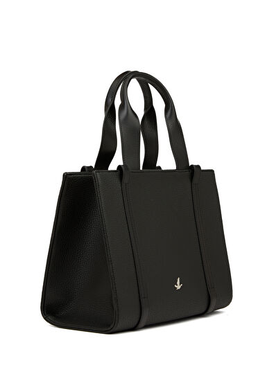 Beymen Club Black Logo Detailed Women's Crossbody Bag - 3