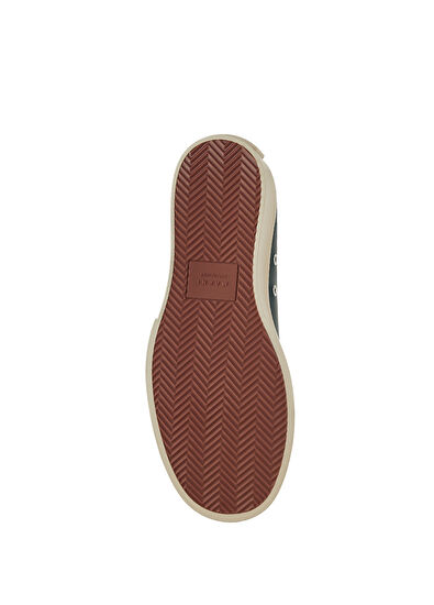 Marni Dark Green Men's Leather Sneakers - 5
