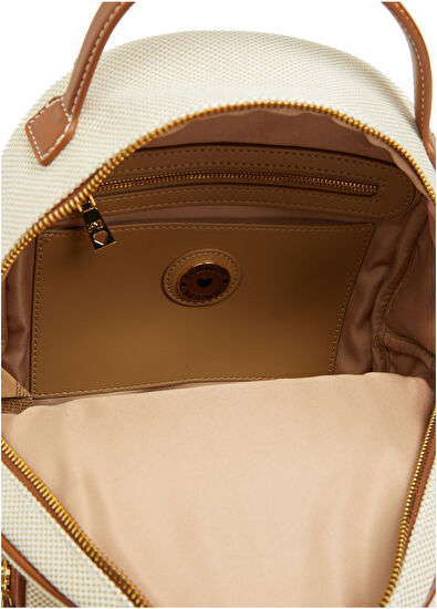 Naturel Logolu Kadın Sırt Çantası - Görsel 6