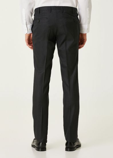 Rota Dark Grey Wool Pants - 3