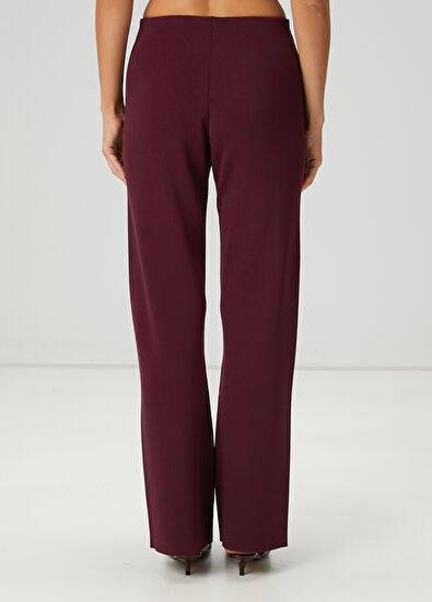 Beymen Club Plum Knit Trousers - 4