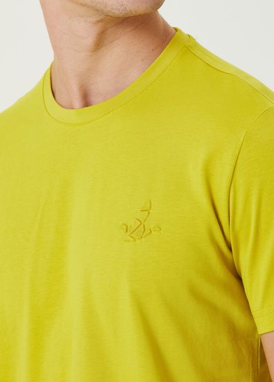 Beymen Club Açık Yeşil Minik Parça Logolu T-shirt - 6