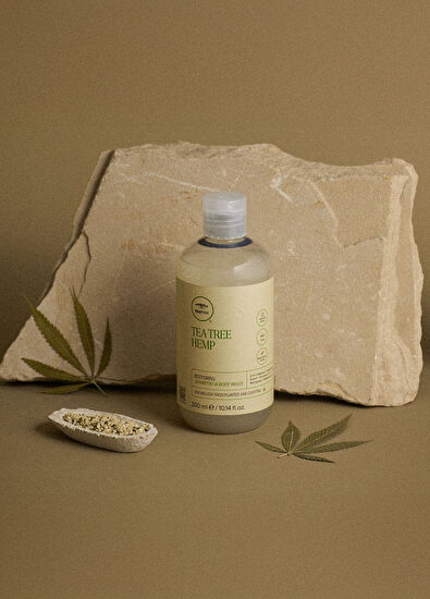 Tea Tree Hemp Restoring Onarıcı Saç ve Vücut Şampuanı 300 ml - 6
