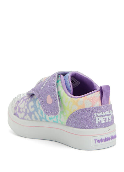 Skechers Twi Lites Twinkle Pets Çok Renkli Bebek Sneaker - 3