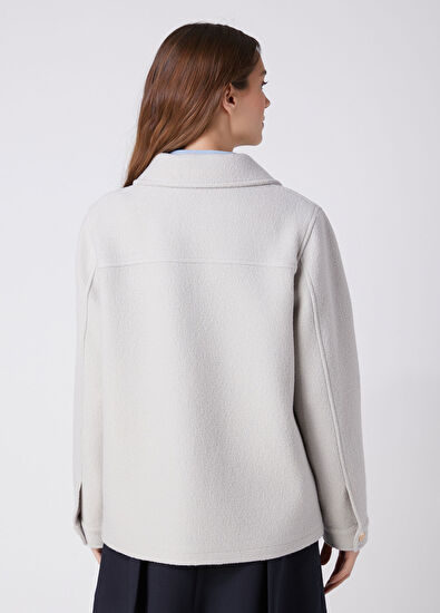 Beymen Club Rock Wool Jersey Over Shirt - 5