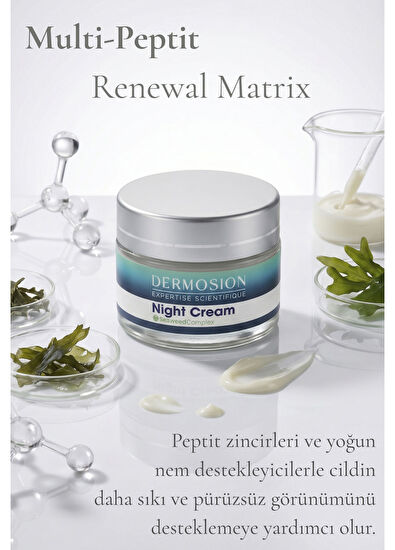 Dermosion Algae Extract Peptide Night Care and Repair Cream 50 ml - 5