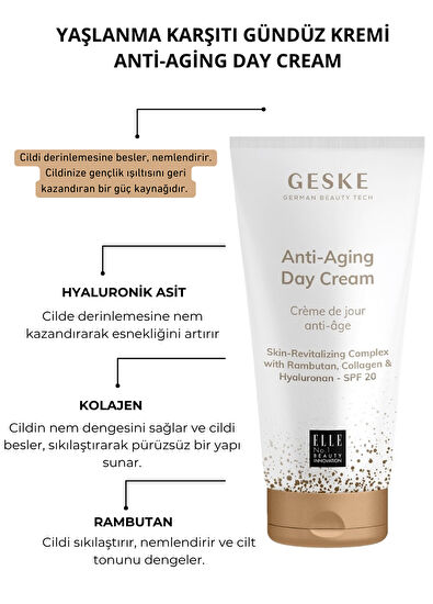 Geske Anti-Aging Day and Night Skin Care Set - 6