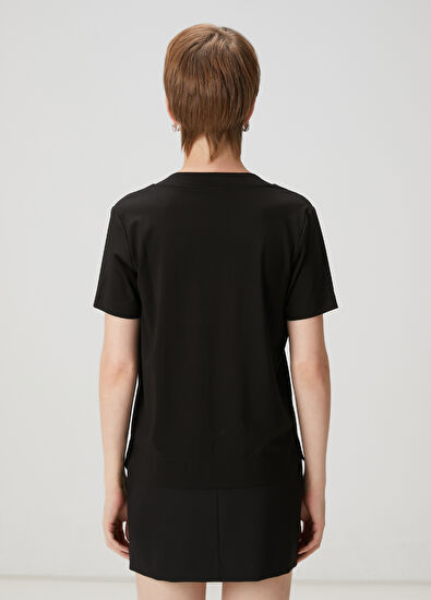 Beymen Club Siyah Basic T-shirt - 4