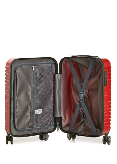 Beymen Club Red Cabin Size Suitcase - 5