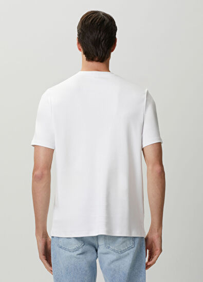 Beymen Club Beyaz Baskılı T-shirt - 5