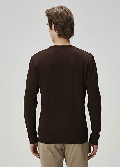 Beymen Club Brown Logo Embroidered Knitwear - 4
