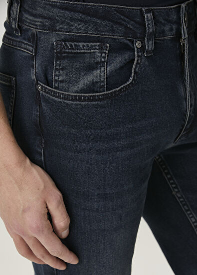 Beymen Club Slim Fit Indigo Jean Pantolon - 5