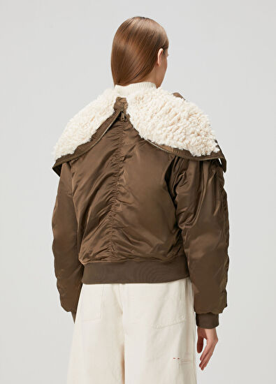 Etoile Isabel Marant Elisa Haki Kapüşonlu Ceket - 5