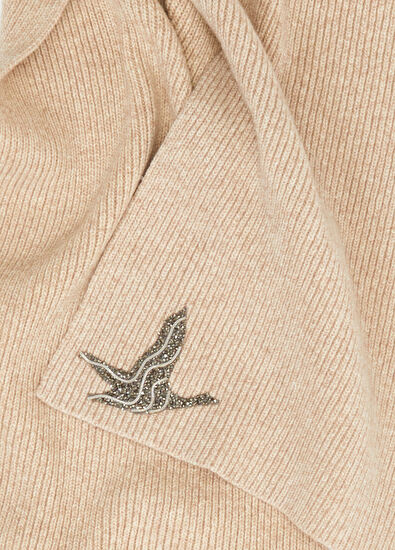 Beymen Club Beige Goose Accessory Women's Wool Scarf - 5