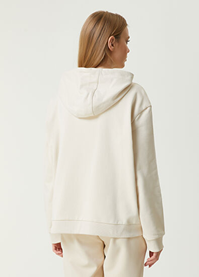 Beymen Club Beige Logo Hoodie - 5