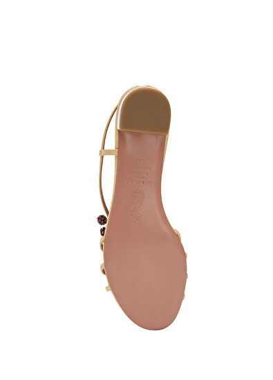 Raspberry Punch Naturel Kadın Sandalet - Görsel 6